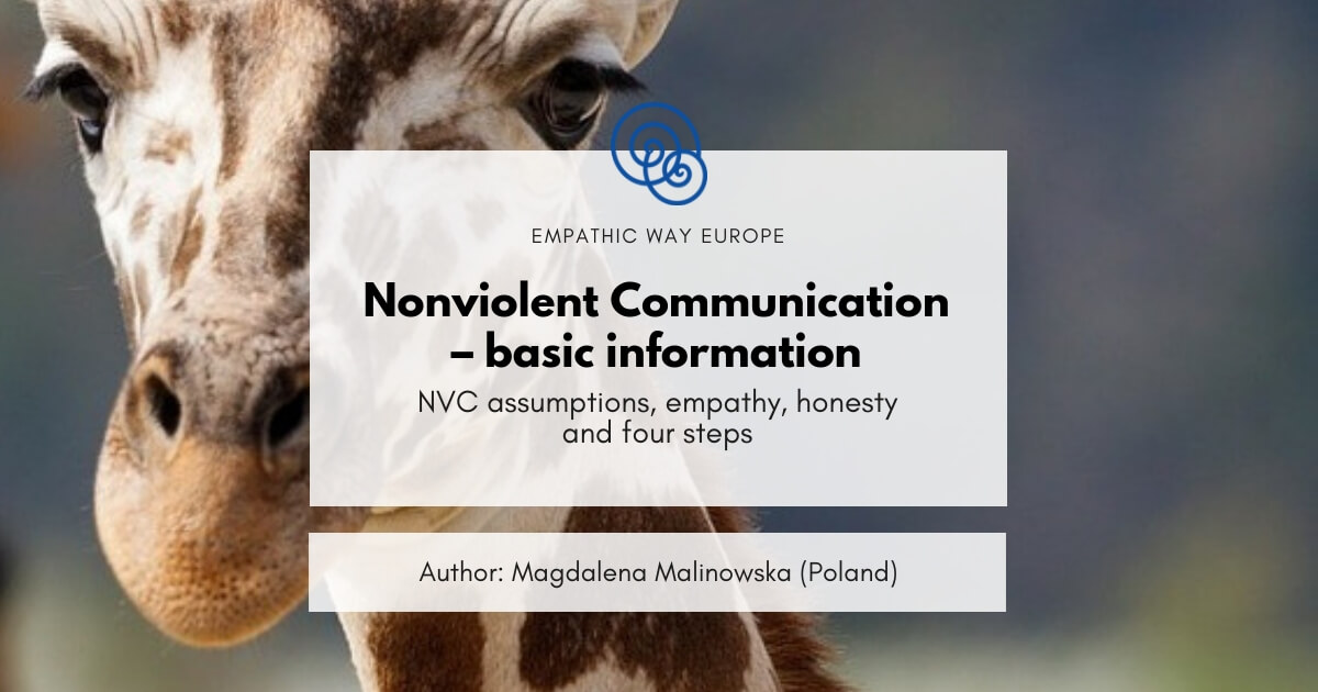 Nonviolent Communication – basic information - Empathic Way Europe