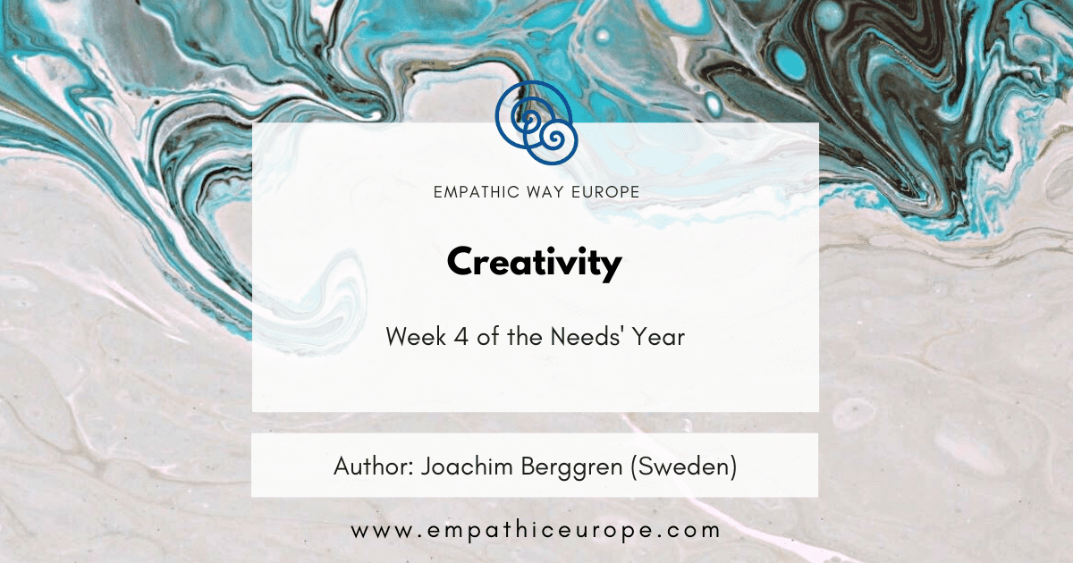 Creativity – The Needs’ Year (Week 4) - Empathic Way Europe