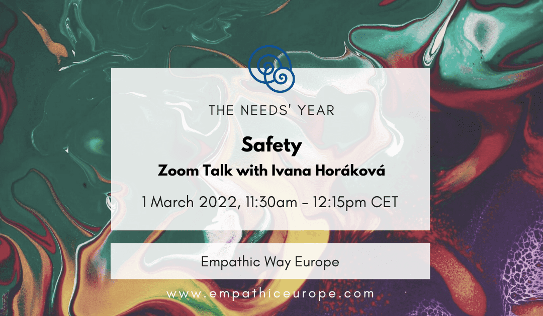 Safety – Zoom Talk with Ivana Horáková