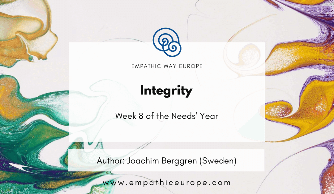Integrity – The Needs’ Year (Week 8)