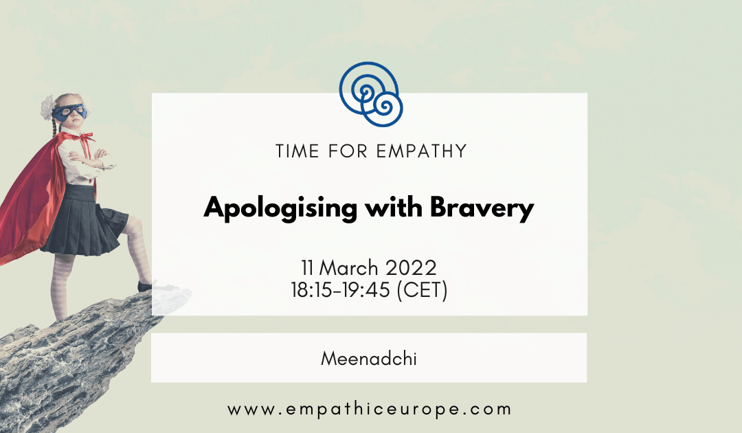 Apologising with Bravery