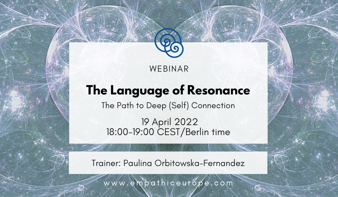 The Language of Resonance – free webinar