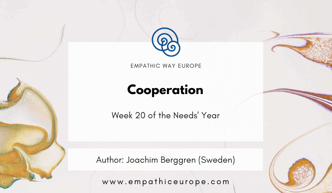 Cooperation – The Needs’ Year (Week 20)