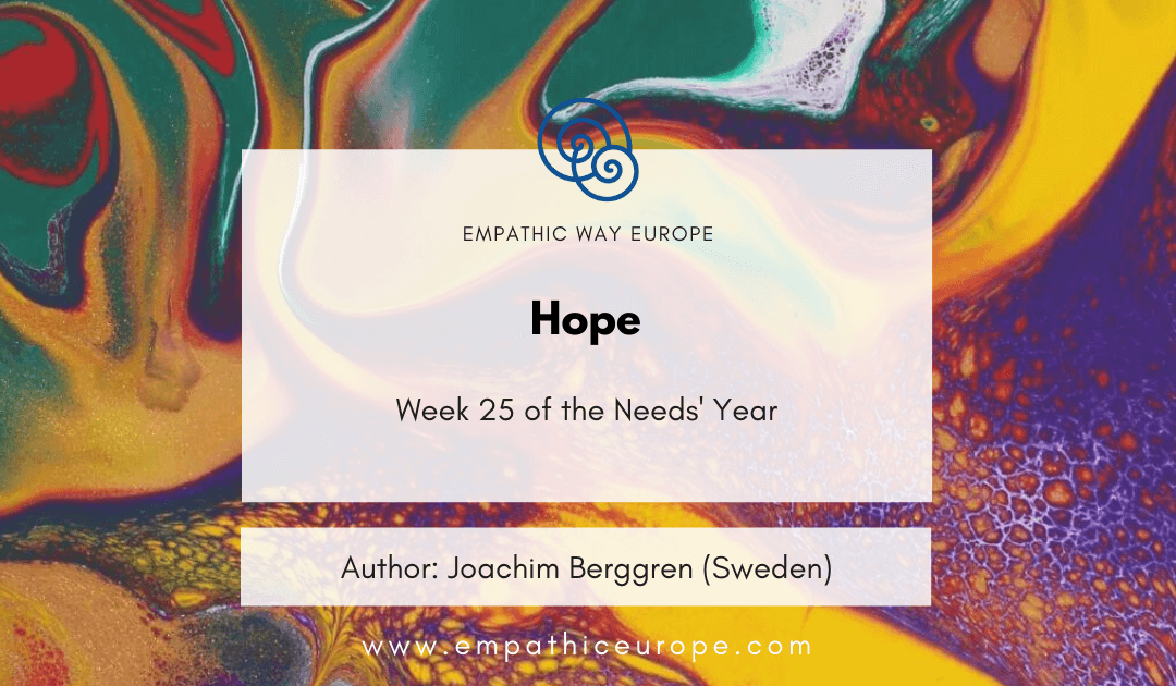 25 The need for Hope Blog Empathic Way Europe