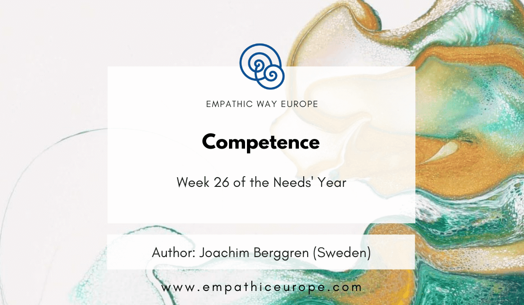 Competence – The Needs’ Year (Week 26)