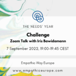 36 challenge zoom talk with Iris Bawidamann the needs year empathic way europe
