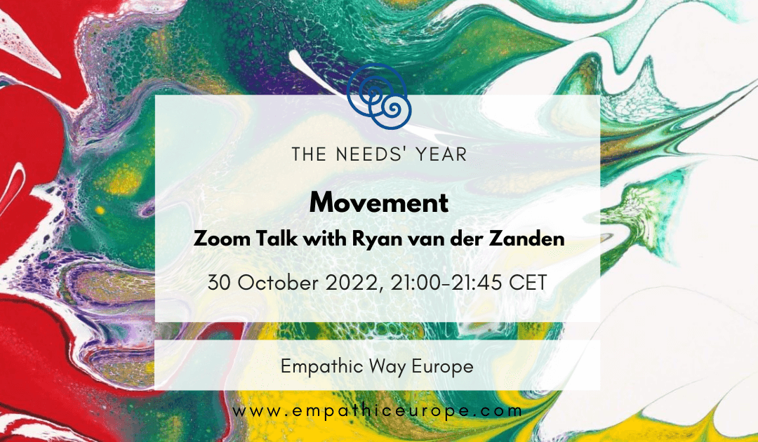 Movement – Zoom Talk with Ryan van der Zanden