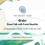 48 order zoom talk with Frank Gaschler the needs year empathic way europe