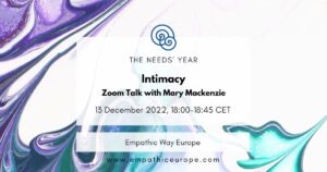 50 intimacy zoom talk with Mary Mackenzie the needs year empathic way europe
