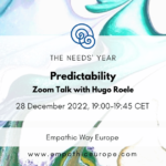 52 predictability zoom talk with Hugo Roele the needs year empathic way europe