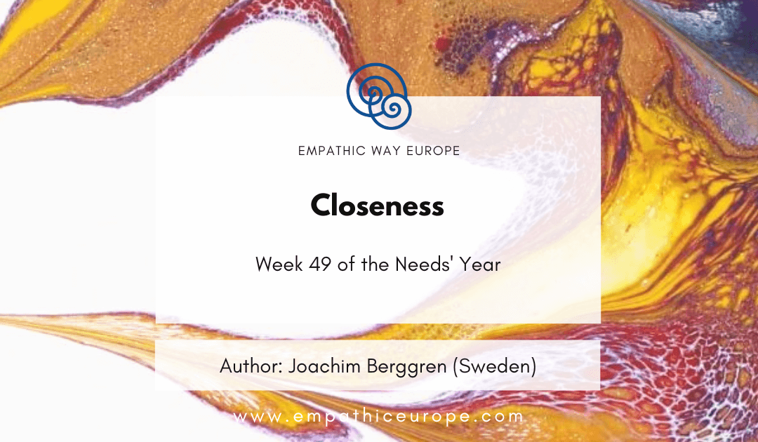 49 The need for Closeness Blog Empathic Way Europe