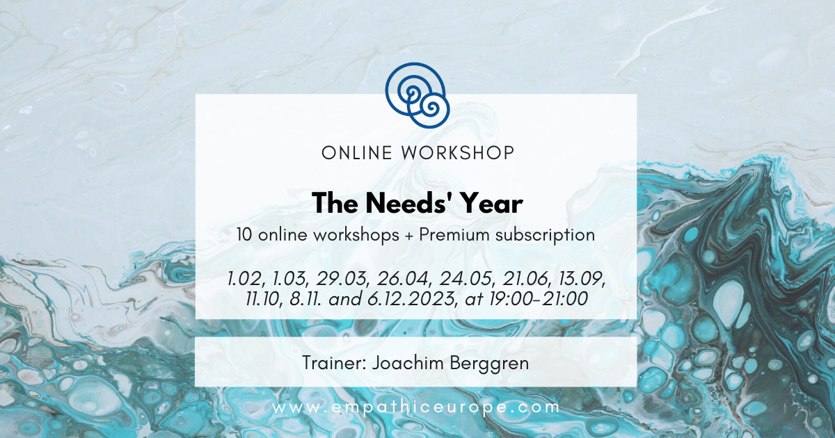 The Needs’ Year – 10 online workshops + Premium subscription