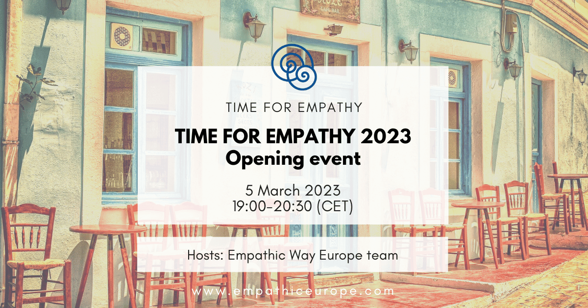Time for Empathy – Opening event