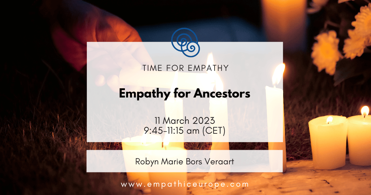Robyn Marie Bors Veraart Empathy for Ancestors