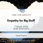 Sarah Peyton – Empathy for the “Big Stuff”