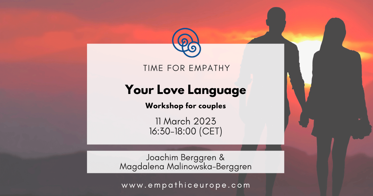 Joachim Berggren and Magdalena Malinowska-Berggren – Your love language