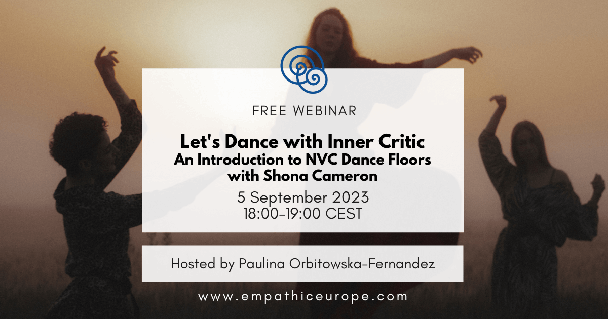 Let's Dance with Inner Critic – An Introduction to NVC Dance Floors with Shona Cameron