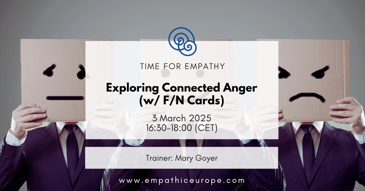 Exploring Connected Anger (w/ F/N Cards)