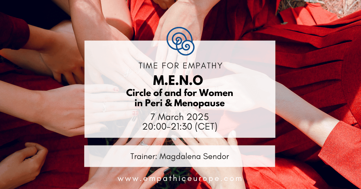 M.E.N.O Circle of and for Women in Peri & Menopause – Magdalena Sendor