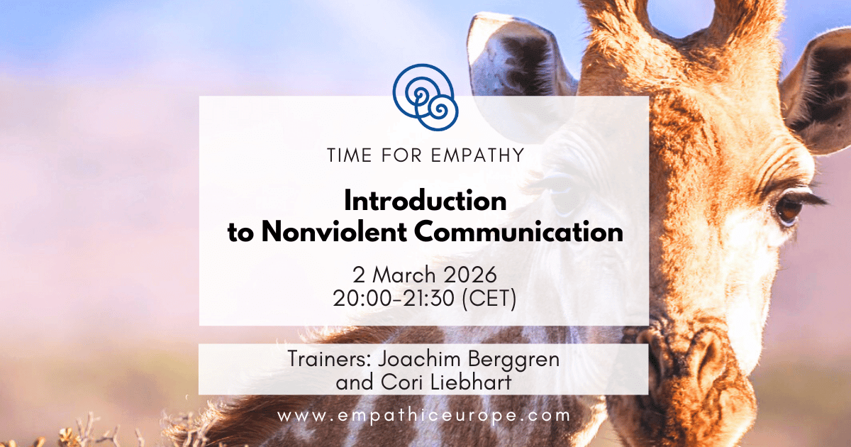 Introduction to Nonviolent Communication – Joachim Berggren and Cori Liebhart