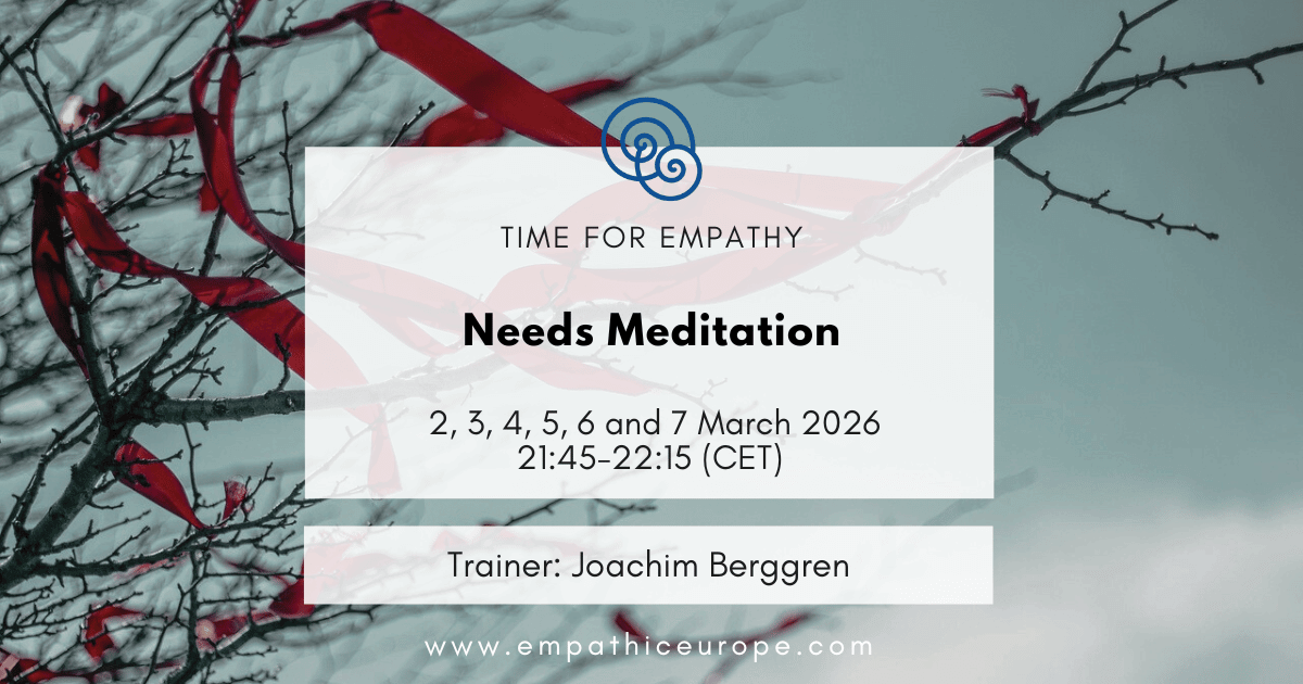Needs Meditation – Joachim Berggren