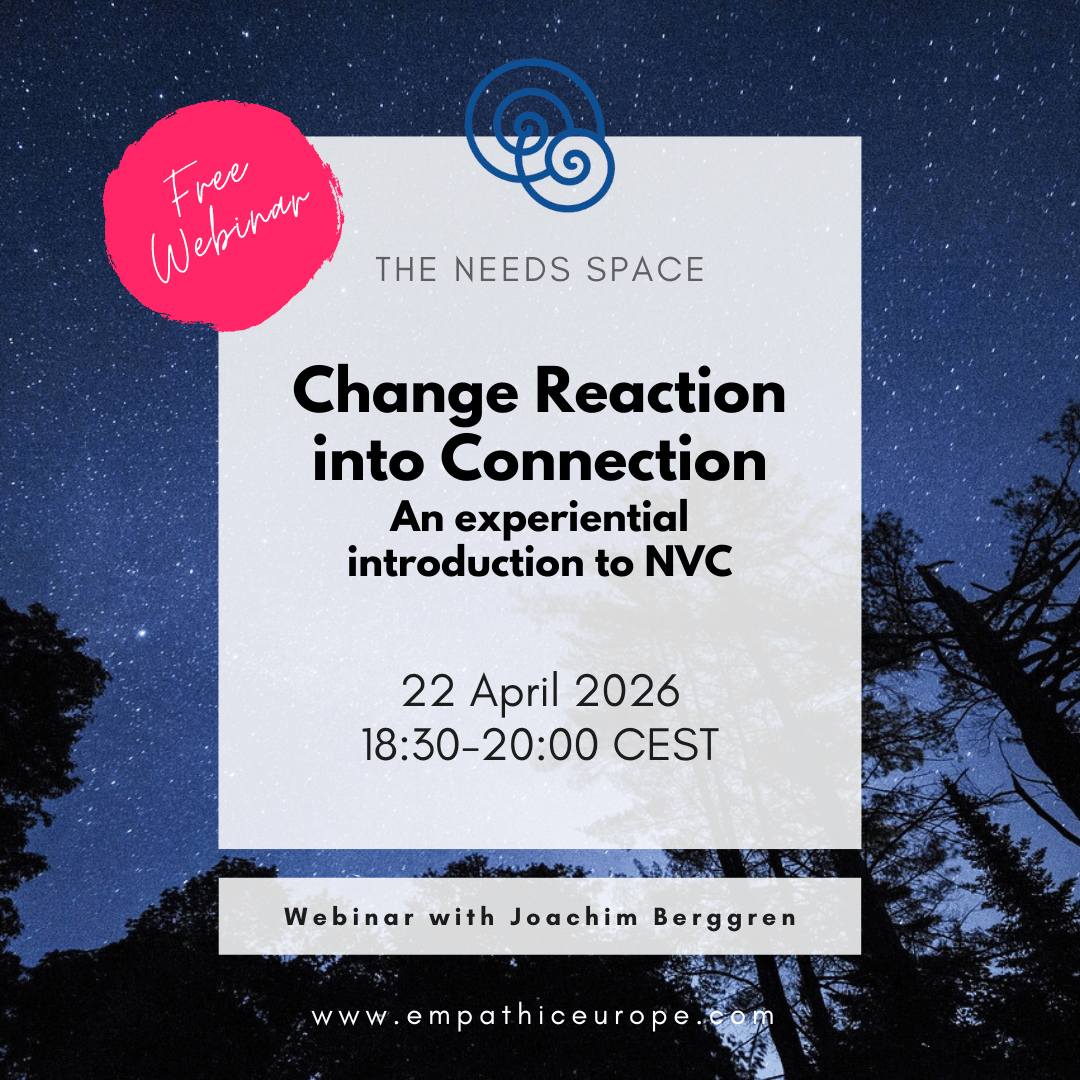 Webinar-Change-Reaction-into-Connection-Joachim-Berggren-EWE Free webinar Change Reaction into Connection